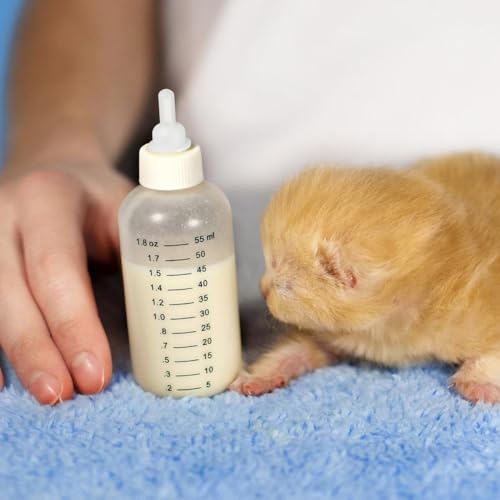 Gatuida 40-Pack Silicone Pet Nursing Nipples, Replacement Pacifiers for Small Animals, Bunny and Kitten Feeding Bottle Nipples, and Pet Feeder Nipples