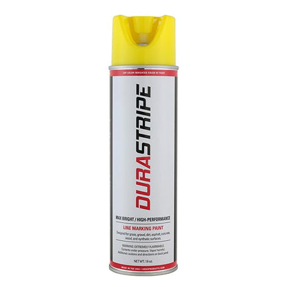 Inverted Utility Marking Spray Paint 18oz (Yellow) - color: Yellow