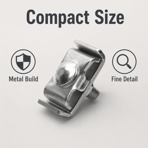 Gridwall Joining Clip , JruiZhp 10 Pcs Silvery Wire Grid Panel Connector Grid Panel Joiner Connectors Grid Wall Clamps Grid Connectors, for Wall Grid Panels (Galvanization)