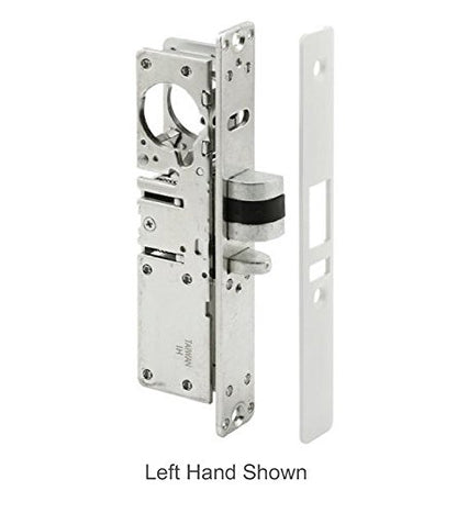 Storefront Door Mortise Deadlatch Adams Rite Lock (Left, Aluminum, 1 1/8") - size: 1-1/8" Backset, style: Left Hand