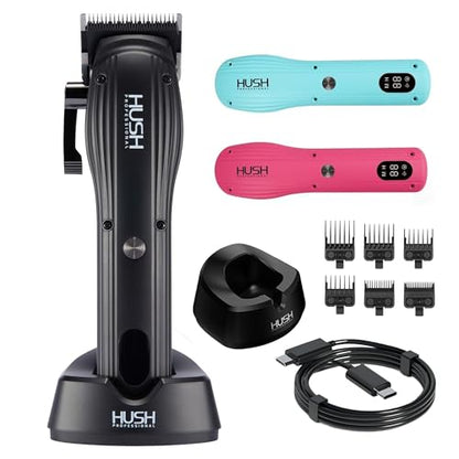 Cordless Hair Clipper for Men - Hair Buzzer Cordless Clipper Set, Barbers Tools, Men's Grooming Professional Set with LED Display