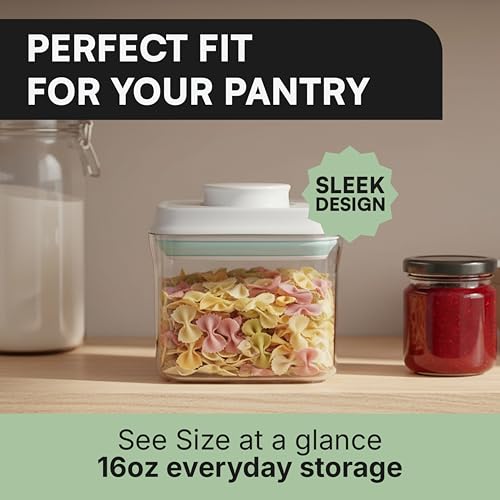 Bop Top Airtight Food Storage Containers | Pop-Top Lid | 2 Cups / 16 Oz - color: Single: 16 oz