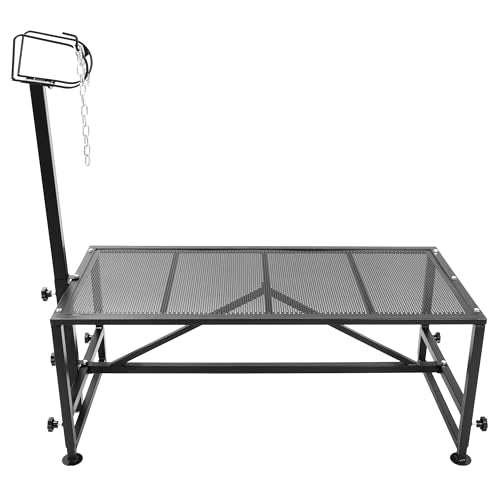 Kojem Milking Stand 51x23 Inches, Livestock Trimming Stand for Goats,