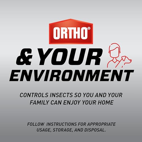 Ortho Home Defense MAX Indoor Insect Barrier Refill, 1.5 L | Home Bug Killer Refill for Battery Powered Quickhand Sprayer, Kills Ants, Roaches, Spiders, Fleas and Ticks - color: Refill Pouch