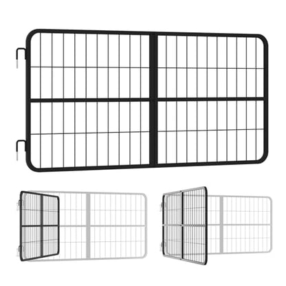 48" W×24" H Stall Guards for Horses, Horse Stall Gates, Heavy Duty Steel Yoke Design Fits Standard Barn Doorways