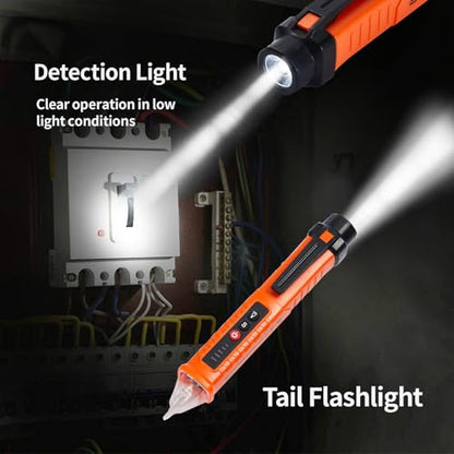 2 Pack Non-Contact Voltage Detector, Voltage Tester Electrical Tester