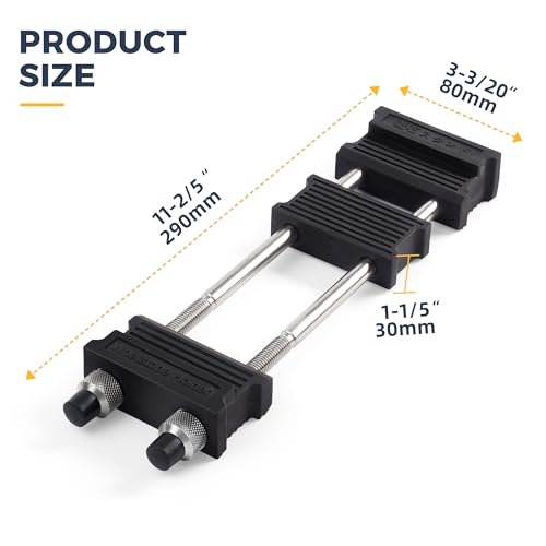 S SATC Sharpening Stone Holder,Adjustable 5-4/5 Inch to 8-9/10 Inch,Rubber Stainless Steel No-Slip Sharpening Stone Base for Diamond Stones - size: 5-4/5 Inch to 8-9/10 Inch