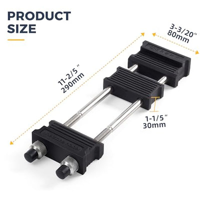 S SATC Sharpening Stone Holder,Adjustable 5-4/5 Inch to 8-9/10 Inch,Rubber Stainless Steel No-Slip Sharpening Stone Base for Diamond Stones - size: 5-4/5 Inch to 8-9/10 Inch