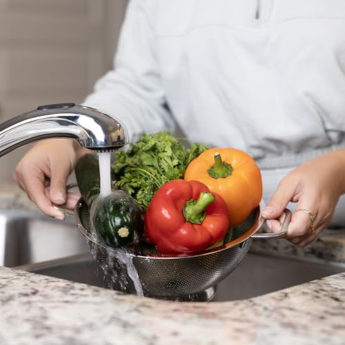 Fox Run Stainless Steel Colander, Medium 3 Quart Pasta Strainer - size: 3 Quart, Standard