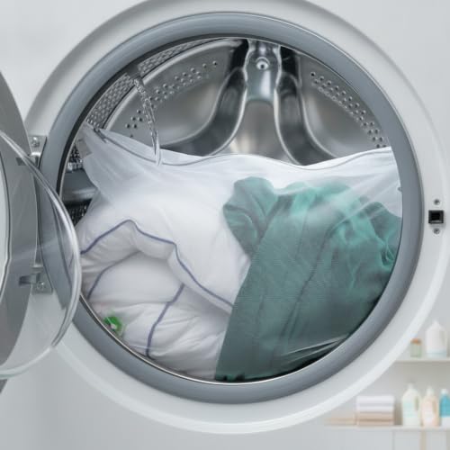 GOGOODA 2 Pack Extra Large Mesh Laundry Bag 43 x 35 in – XXXXL Washing Bag - color: Fine Mesh White, size: 2 XXXXL Large