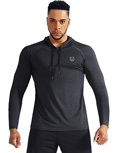 NELEUS Men's Soft T-Shirt - color: 5071 Dark Grey/Navy/Slate Grey,3 Pack, size: Large