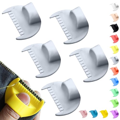 2mm-6mm Seam Guide for Hand Sewing Edge Lockranding Tool 5 PCS Set for Leather/Fabric/Craft Sew, Grey - color: Grey 2-6mm 5PCS