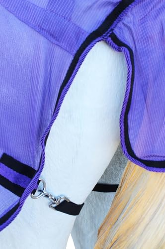 60" Horse Mesh Light Weight Sheet Summer Spring Airflow 73410 - color: Purple, size: 60 inches