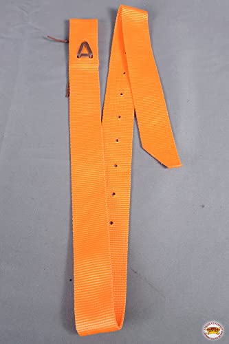 HILASON Nylon Cinch Tie Strap Off Billet Set, 36 Inch - color: Orange