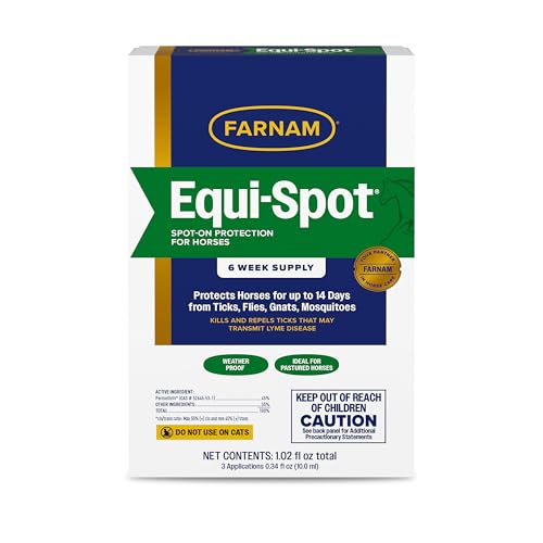 Farnam Equi-Spot, Weather Proof Targeted Spot On Protection, 6 Week Supply - size: 6 Week Supply