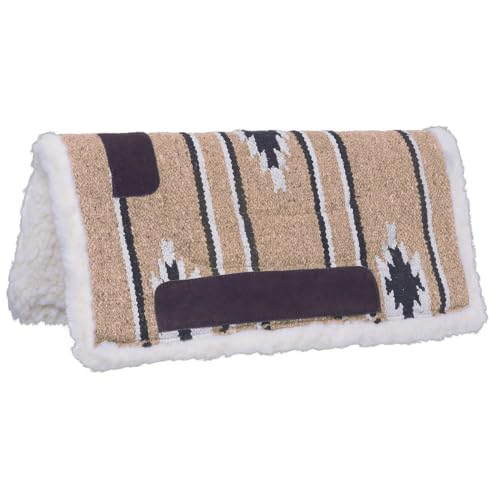 Tough 1 Miniature Sierra Saddle Pad - color: Taupe/Black/Cream