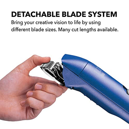 Andis Professional UltraEdge Super 2-Speed Detachable Blade Dog/Pet Clipper - color: Blue, size: 1 Count (Pack of 1)
