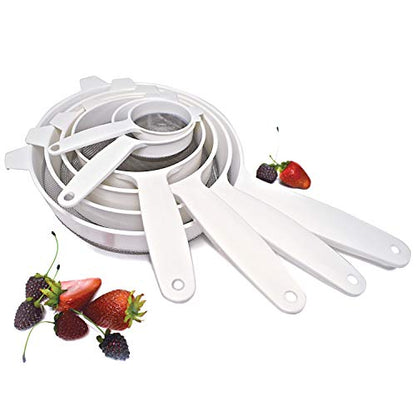 Norpro 2135 Stainless Steel Strainer, 5", White - size: 5"