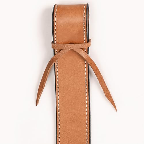 HILASON Horse Western Carved Leather Rear Flank Back Cinch Girth Saddle Billets Comfytack | Billet Strap