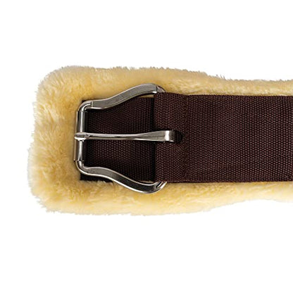 Dura-Tech Removable Fleece Western Cinches | Enhance Horse Comfort | Ease of Maintenance - size: 34, style: Contoured