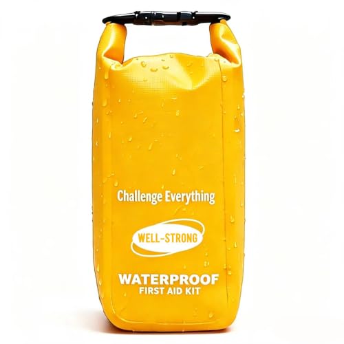 Waterproof First Aid Kit for Boat Marine Roll Top Dry Bag Yellow - color: Ws011-yellow