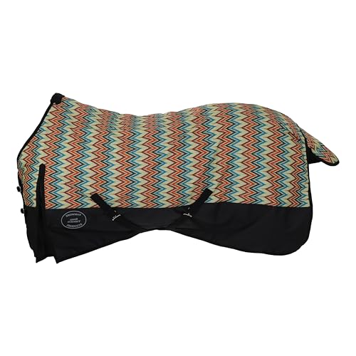 Showman 1200 Denier Shockwave Waterproof Turnout Sheet - size: 81"