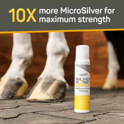 Silver Honey Rapid Wound Repair Maximum Strength Dry Spray 100 ml / 3.38 oz