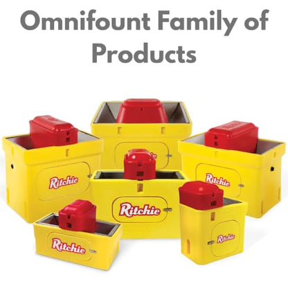 Ritchie OmniFount 2 Special Yellow Heated Stainless Livestock Waterer 18680