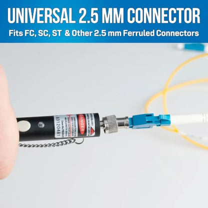 Jonard Tools VFL-150 Visual Fault Locator with Included FC to LC Adapter