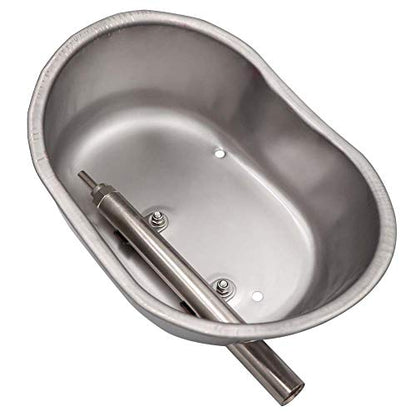 Automatic Pig Waterer Stainless Steel Pig Nipple Waterer | Durable and Rust-resistant, Wall Mounted Livestock Waterer 1/2" Thread, Suitable for Pigs, Hogs & Sows in Barns and Pens
