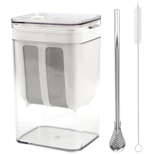 Greek Yogurt Strainer, 1.16 Quarts Reusable Whey Separator - size: 1100ml