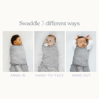 HALO Micro-Fleece Sleepsack Swaddle, 3-Way Adjustable Swaddle Blanket, TOG 3.0, Baby Blue, Preemie - color: Baby Blue, size: Preemie (Pack of 1)