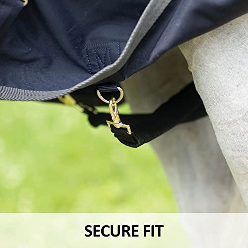 Schneiders Horse Turnout Blanket & Fly Sheet Padded Leg Strap Covers | Stable Comfort for Your Horse | Breathable Neoprene | Protective Padding | Secure Fit | Versatile Sizes
