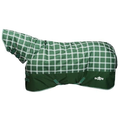 Saxon Defiant 1200D Combo Neck 300g, Hunter Green/Plaid, 81" - color: Hunter Green/Plaid, size: 81"