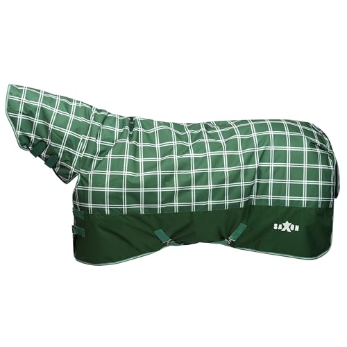 Saxon Defiant 1200D Combo Neck 300g, Hunter Green/Plaid, 72" - color: Hunter Green/Plaid, size: 72"
