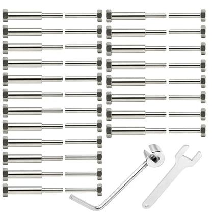 1/8 Stainless Steel Cable Railing Hardware Kit, 20 Pairs