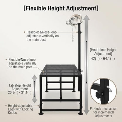 Goat Sheep Stand Livestock Livestock Goat Milker Cow Halter Farm Stand Supplies Cows Sheepskin Cow Accessories Show Goat Supplies 47x23in Tabletop 500 lbs