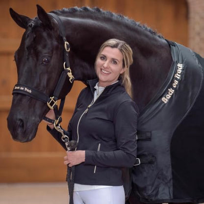 BACK ON TRACK Werano Cob Halter - color: Black, size: Cob