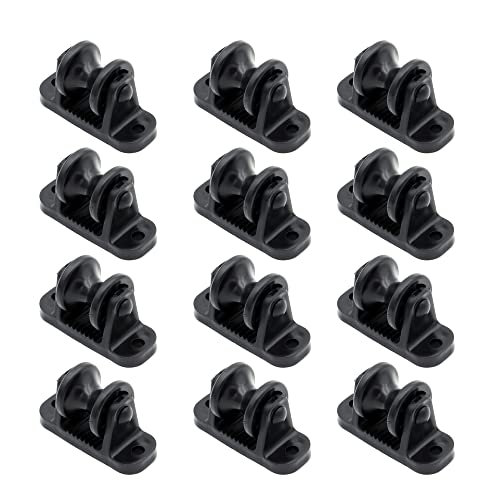 12 Pcs Electric Fence Wood Post Corner Bracket Insulators