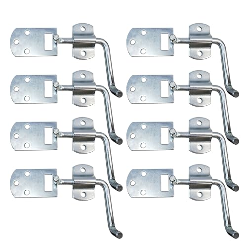 Mega Cargo Control Stake Bed Bracket – Corner Latch (Pack 8) - color: 8 Pack