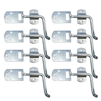 Mega Cargo Control Stake Bed Bracket – Corner Latch (Pack 8) - color: 8 Pack