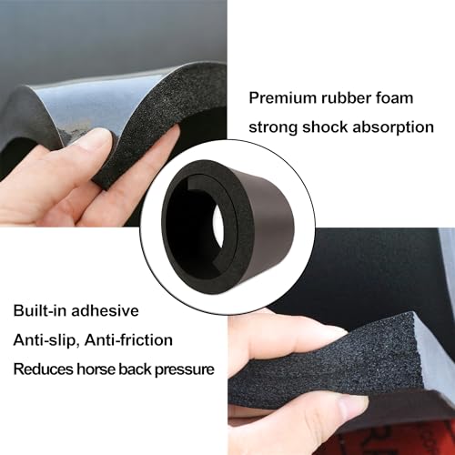 WAKALALA DIY Cut-to-Fit Saddle Pad Shims, 25.6X5.9X0.78 Inch