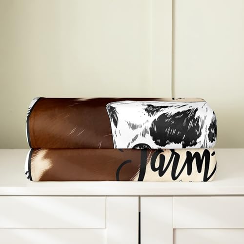 Feelyou Cow Fur Buffalo Bed Blanket 30" x40 Kids Baby All Season - color: Multi 11, size: Baby