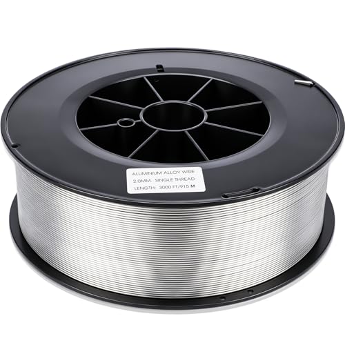 Gisafai 3000 ft 14 Gauge Aluminum Wire for Electric Fencing - size: 3000 ft 14 Gauge