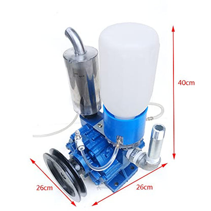 250L/min Goat Milking Machine, Portable Milking Vacuum Pump Cow Milking Machine Vacuum Pump Livestock Milking Equipment for The Mechanized Milking of Dairy Households