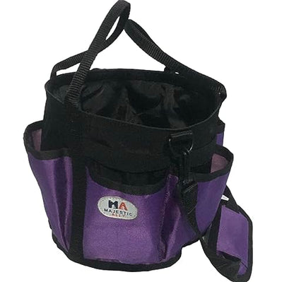 Majestic Ally horse Grooming Organizer Tote Bag - color: Purple