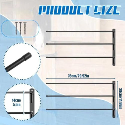 Saddle Rack Wall-Mounted Detachable Wall-Mounted