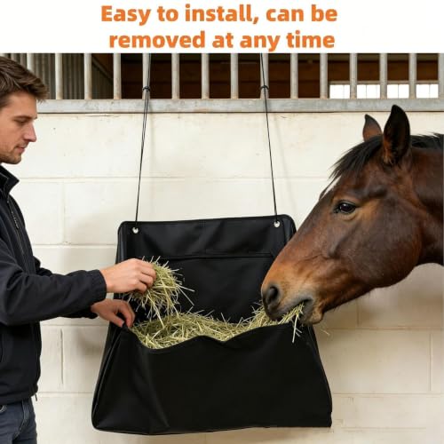 Horse Feeder Waterproof Large Capacity Opening Bag
