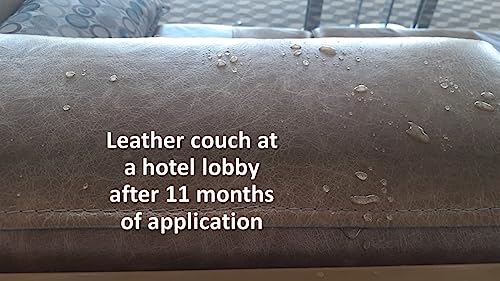 Eco-Friendly Nano Leather & Suede Protector Spray – Water-Based Hydrophobic Waterproof & Stain Repellent for Boots, Shoes, Jackets, Bags, Furniture & Car Seats – Invisible Protection (13.52 fl.oz) - size: 400 ml
