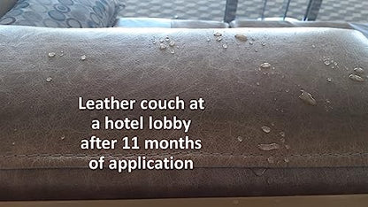 Eco-Friendly Nano Leather & Suede Protector Spray – Water-Based Hydrophobic Waterproof & Stain Repellent for Boots, Shoes, Jackets, Bags, Furniture & Car Seats – Invisible Protection (13.52 fl.oz) - size: 400 ml